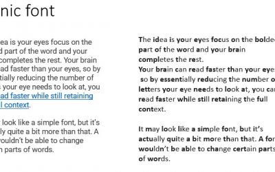 Have you tried Bionic Reading?