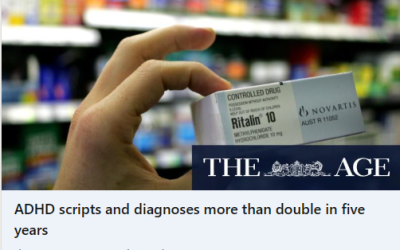 ADHD scripts and diagnoses double in 5 years